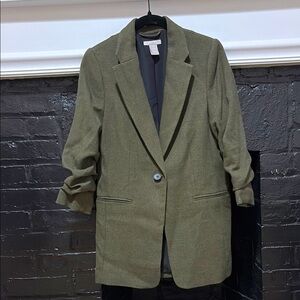 Olive Green H&M Blazer